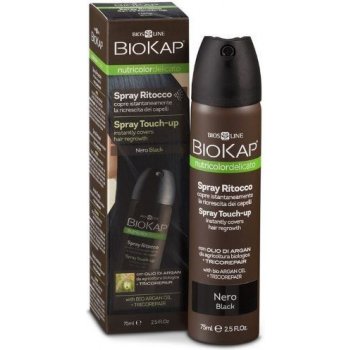 Biokap NutriColor Delicato Spray Touch Up Černá 75 ml