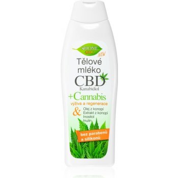 Bione Cosmetics CBD Kanabidiol tělové mléko 500 ml