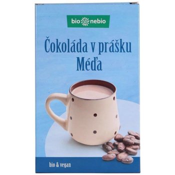 BioNebio Bio Čokoláda v prášku Méďa 150 g