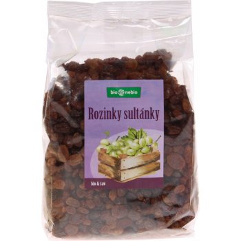 BioNebio Bio Rozinky sultánky nesířené raw 1000 g