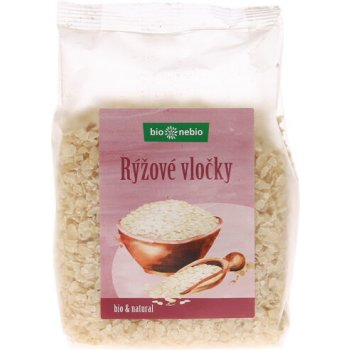 BioNebio Bio Rýžové vločky Natural 250 g