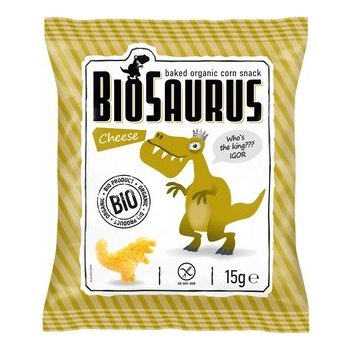 Biosaurus Bio křupky se sýrem Bio 15 g