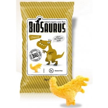 Biosaurus Bio křupky se sýrem Bio 50 g