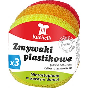 BKSHOP Drátěnka na nádobí plastová - 3ks