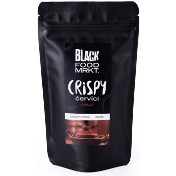 Black Food Market Crispy Červíci Chilli 20 g