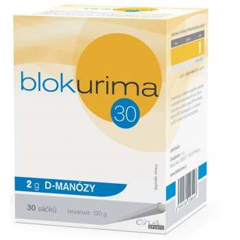 Blokurima 2 g D-manózy sáčky 30 x 4 g