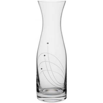 Bohemia Crystal Karafa na víno paprsky Swarovski 1200ml