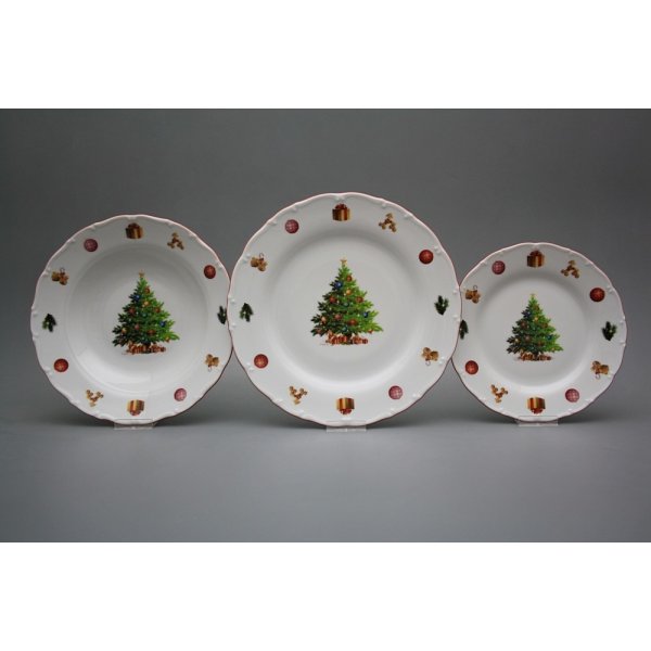 Bohemia Porcelán 1987 Ofélie Christmas Tree 36 ks