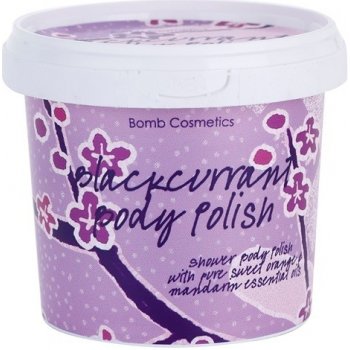 Bomb Cosmetics Blackcurrant sprchový peeling 365 ml