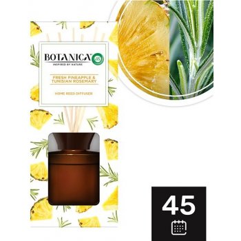 Botanica by Air Wick Air Wick Botanica vonné tyčinky svěží ananas & tuniský rozmarýn 80 ml