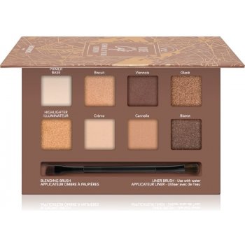 Bourjois Beau Regard paleta očních stínů se štětečkem 02 Chocolate Nude Edition 7,68 g