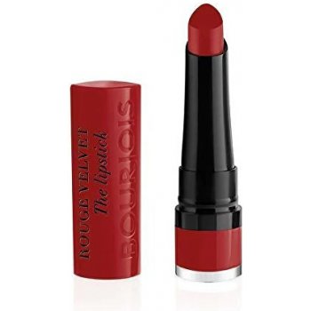 Bourjois Paris Rouge Velvet The Lipstick matná rtěnka 08 Rubi´s Cute 2,4 g