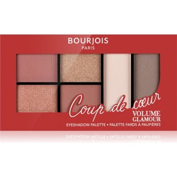 Bourjois Volume Glamour paleta očních stínů 001 Coup De Coeur 8,4 g