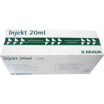 Braun Luer PH Injekční stříkačka 20 ml 100 ks