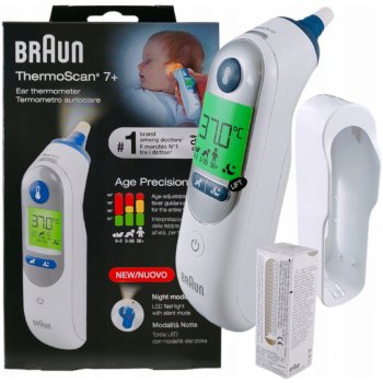 BRAUN THERMOSCAN 7 IRT6520 BÍLÝ