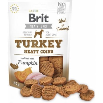 Brit Jerky Turkey Meaty Coins 200 g