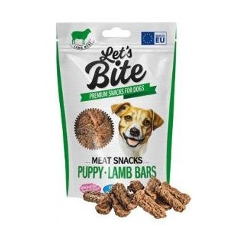 Brit Let's Bite Meat Snacks Puppy Lamb Bars 80 g