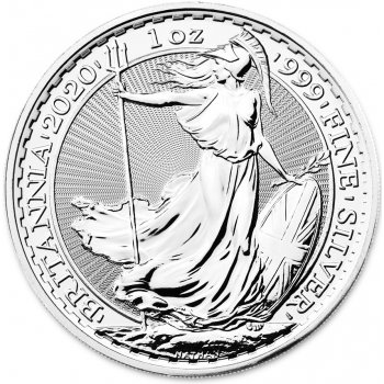 British Royal Mint Stříbrná mince Britannia 1 oz