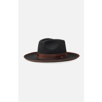 Brixton Reno Fedora Black Brown