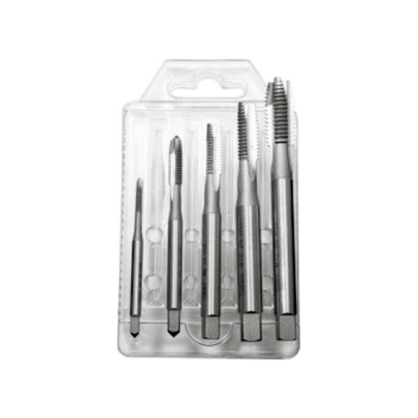 Bučovice Tools 102 008 Sada strojních závitníků HSS B-1, M3-M8, DIN 371 - DIN 376