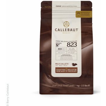 Callebaut 823 mléčná čokoláda 33,6% 1kg