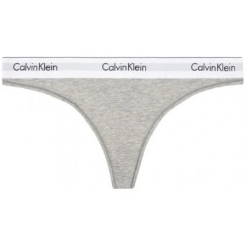 Calvin Klein dámská šedá tanga