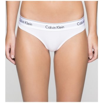 Calvin Klein Dámská tanga Modern cotton bílá