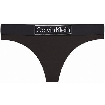 Calvin Klein Dámské tanga Heritage QF6774E UB1 Černá