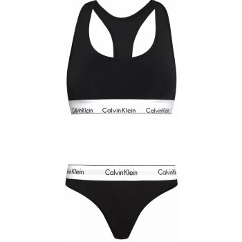 Calvin Klein Dámský dárkový set UNLINED BRA SET 000QF6703E 0PP černý