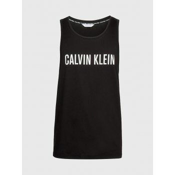 Calvin Klein pánské plážové tílko KM0KM00837 BEH černá