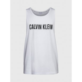 Calvin Klein pánské plážové tílko KM0KM00837 YCD bílá