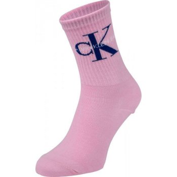 Calvin Klein WOMEN SHORT SOCK 1P JEANS LOGO BOWERY dámské ponožky