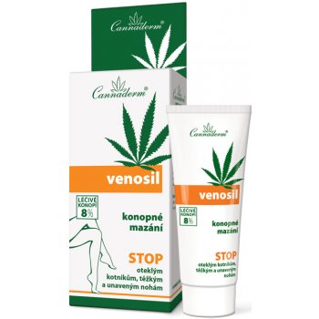 Cannaderm Venosil konopné mazání na žíly 100 ml