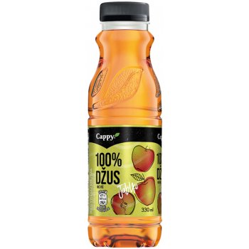 Cappy 100% jablko, jablečný džus, 330ml