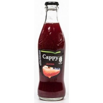 Cappy Jahoda vratné sklo 24 x 250 ml