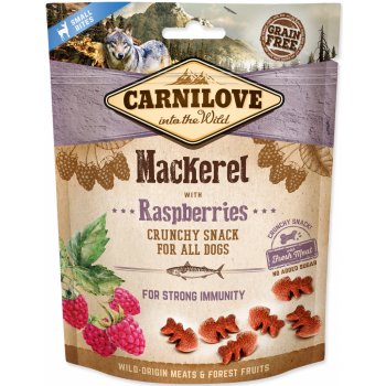 Carnilove Crunchy Snack Mackerel & Raspberries 200 g