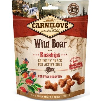 Carnilove Crunchy Snack Wild Boar & Rosehips 200 g