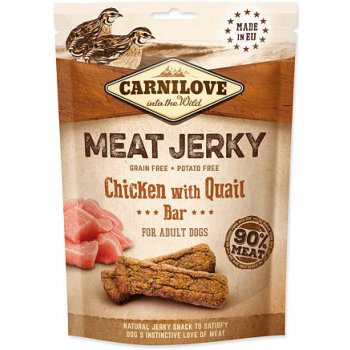 Carnilove Jerky Quail & Chicken Bar 100 g