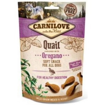 Carnilove Soft Snack Quail & Oregano 200 g