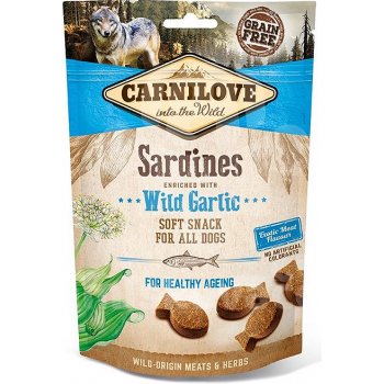 Carnilove Soft Snack Sardines & Wild garlic 200 g