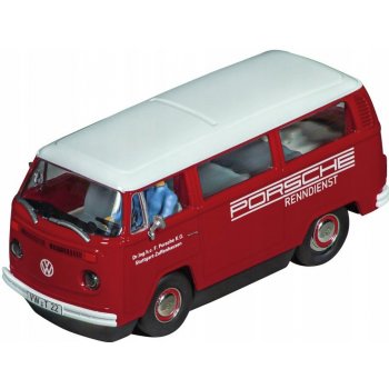 Carrera Auto D132 31096 VW Bus T2b Porsche Renn