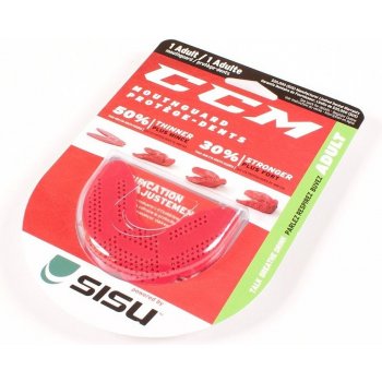 CCM Sisu MouthGuard NG SR červená