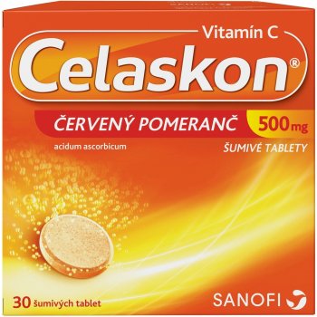 CELASKON ČERVENÝ POMERANČ POR 500MG TBL EFF 30(3X10)