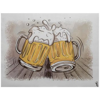 Celtex Jednorázové papírové prostírání Infibra Beer 30x40cm 250ks