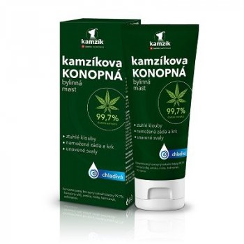 Cemio Kamzíkova konopná mast chladivá 200 ml