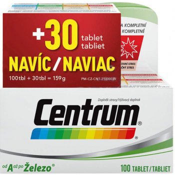 Centrum AZ 100+30 tablet Spring