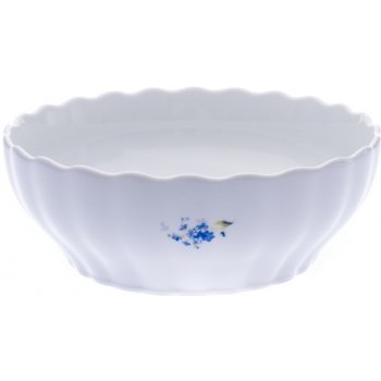 Český porcelán Dubí Mísa válcová pomněnky 24 cm