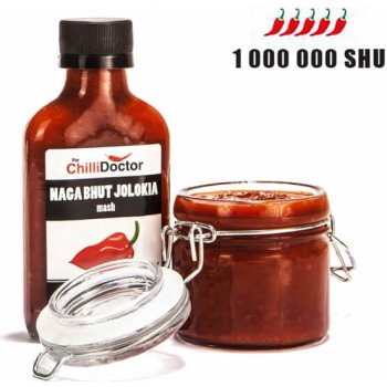 Chilli Doctor Chilli mash Naga Bhut Jolokia se semínky 100 ml