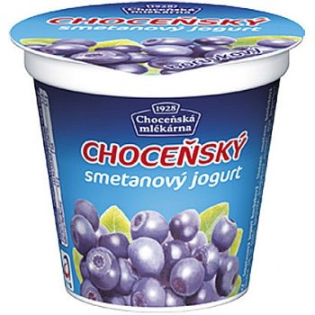 Choceňská mlékárna Choceňský smetanový jogurt borůvka 150 g