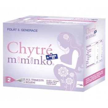 Chytré miminko DHA 60 tablet + 60 kapslí